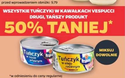 Tuńczyk w kawałkach w sosie własnym Vespucci