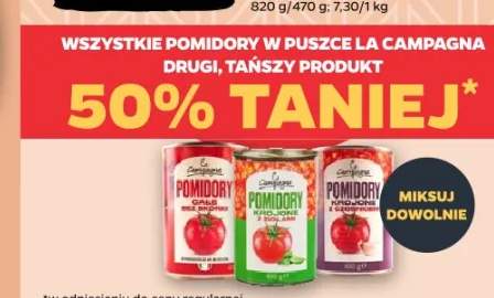Pomidory w puszce La Campagna