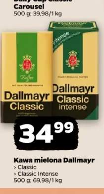 Kawa mielona Dallmayr Classic Intense