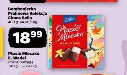 Ptasie Mleczko waniliowe E. Wedel