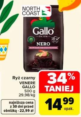Ryż czarny Venere Gallo