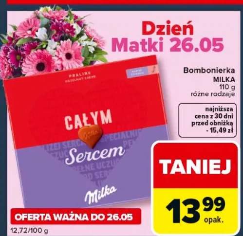 Bombonierka MILKA