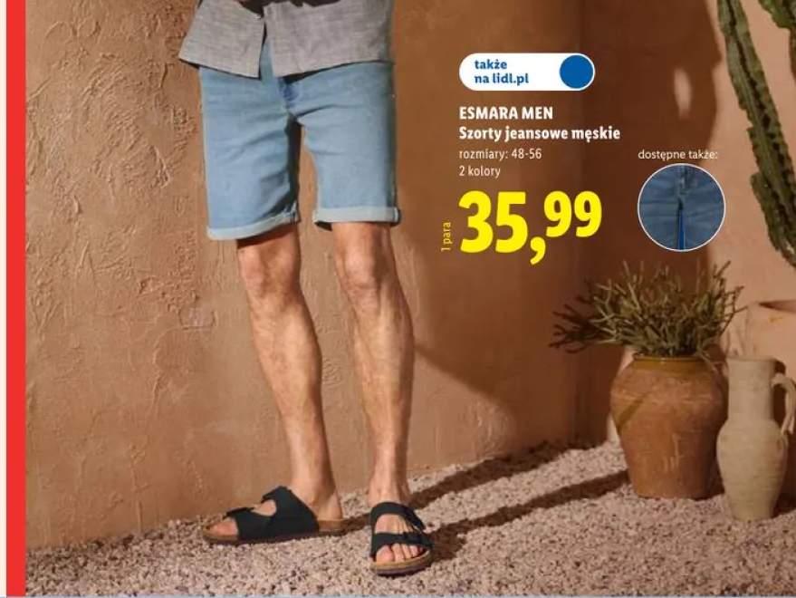 Szorty jeansowe męskie Esmara Men