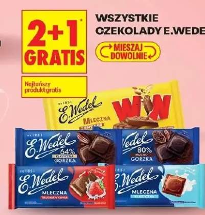 Czekolada E.Wedel Mleczna z wafelkami