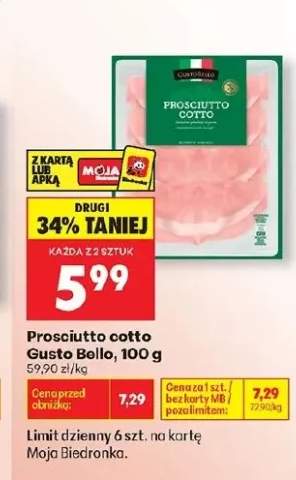 Prosciutto cotto Gusto Bello