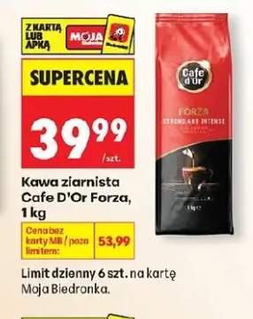 Kawa ziarnista Cafe D'Or Forza