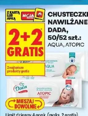 Chusteczki nawilżane Dada Atopic 52szt.