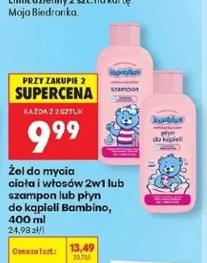 Płyn do kąpieli Bambino 400ml