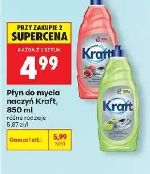 Płyn do mycia naczyń Kraft 850ml