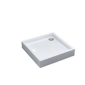 Schedpol Brodzik kwadratowy Mittel 80 biały 80x80x16