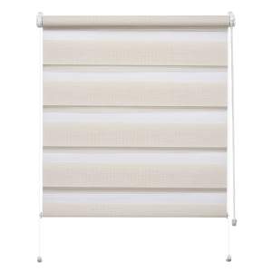 Mini roleta ZEBRA SILVALIN Dzień/Noc kremowa 42,5 cm x 150 cm
