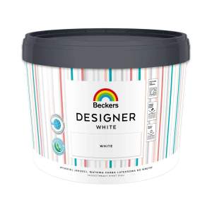 Farba Beckers Designer White mat biała 10 l