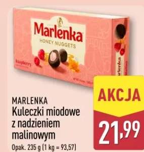 Kuleczki miodowe z nadzieniem malinowym MARLENKA