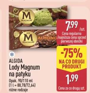 Lody na patyku ALGIDA Magnum Almond