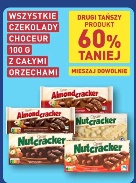 Czekolada Nutcracker mleczna Choceur