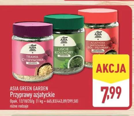 Przyprawy azjatyckie ASIA GREEN GARDEN