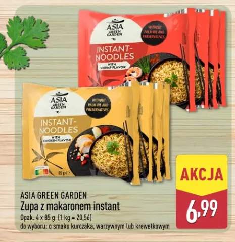 Zupa z makaronem instant ASIA GREEN GARDEN