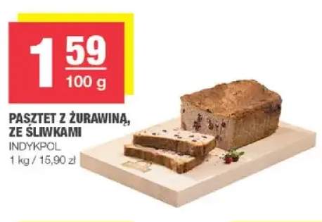 Pasztet ze śliwkami Indykpol