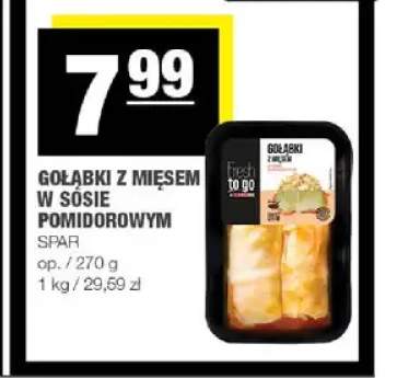 Gołąbki z mięsem w sosie pomidorowym Spar