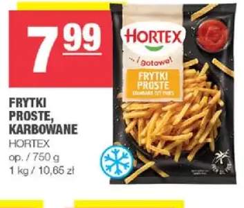Frytki proste, karbowane Hortex