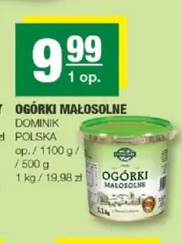Ogórki małosolne Dominik Polska