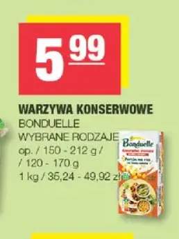Warzywa konserwowe Bonduelle