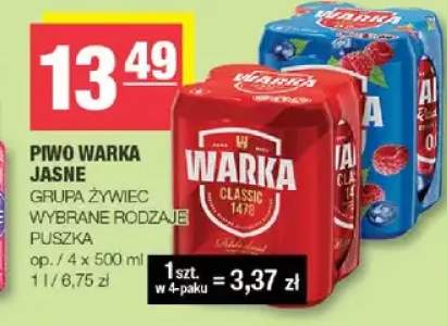 Piwo Warka