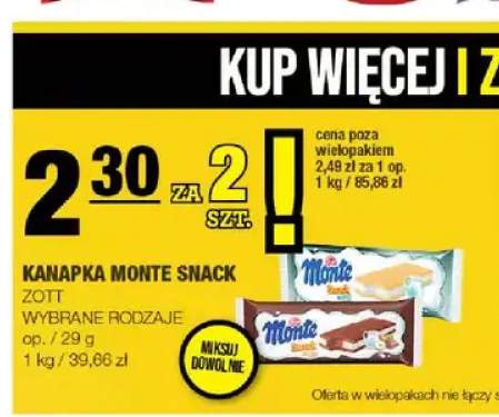 Kanapka Monte Snack