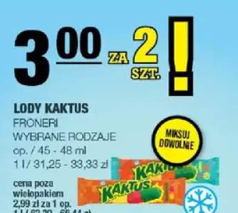 Lody Kaktus Froneri