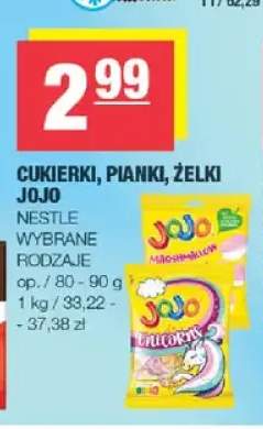 Cukierki, pianki, żelki Jojo Nestle
