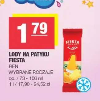 Lody na patyku Fiesta