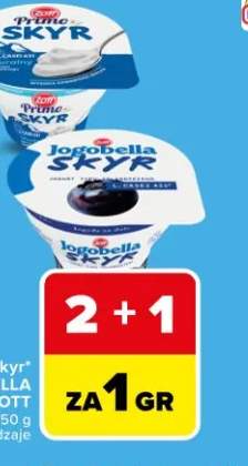 Jogurt skyr Zott Jogobella