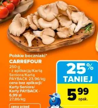 Polskie boczniaki CARREFOUR