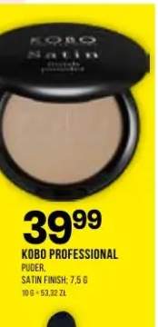 Puder Satin Finish Kobo Professional