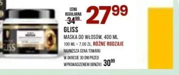 Maska do włosów Gliss