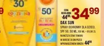 Spray ochronny dla dzieci SPF 50 Dax Sun