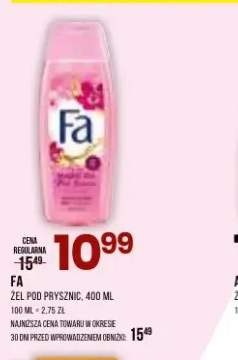 Żel pod prysznic Fa