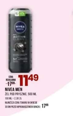 Żel pod prysznic Nivea Men