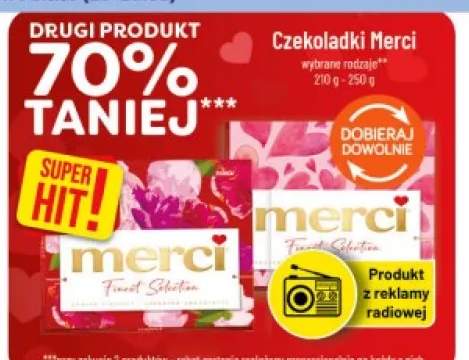 Czekoladki Merci 210-250g