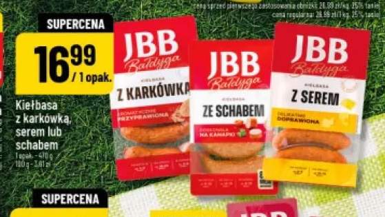 Kiełbasa z serem JBB Bałdyga