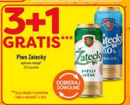 Piwo bezalkoholowe Zatecky 0,0% Nealko