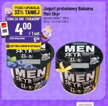 Jogurt proteinowy Bakoma Men Skyr