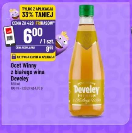 Ocet winny z białego wina Develey