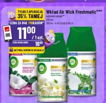Wkład Air Wick Freshmatic Księżycowa Lilia Otulona Satyną
