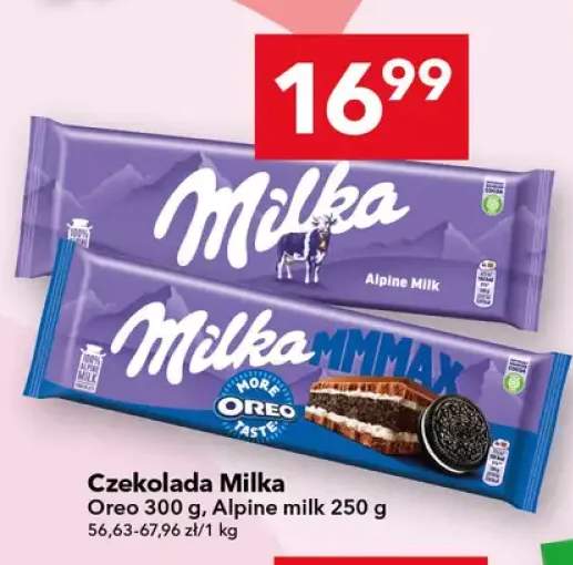 Czekolada Milka Alpine milk