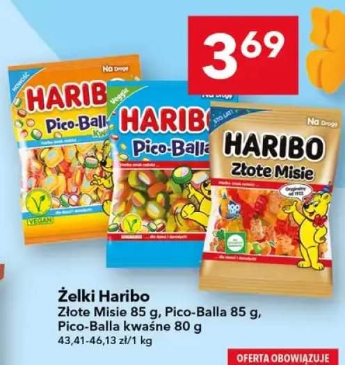 Żelki Haribo Złote Misie