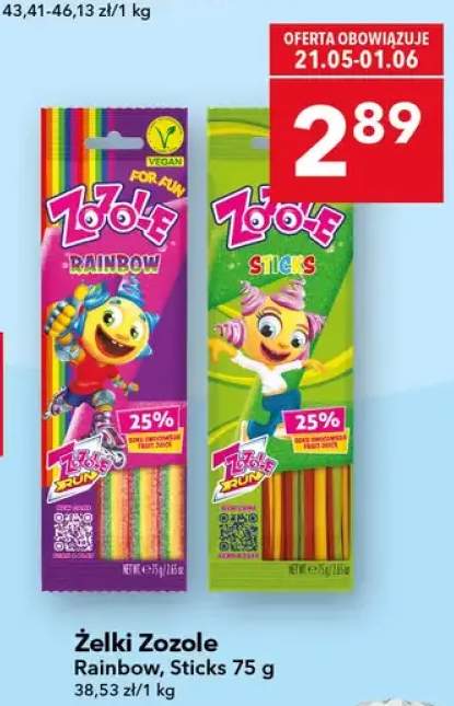 Żelki Zozole Rainbow