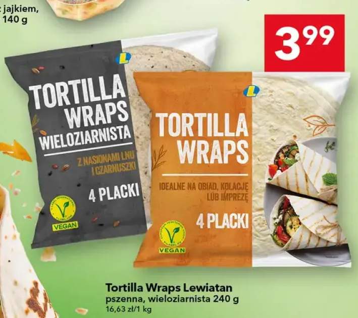 Tortilla Wraps Lewiatan pszenna