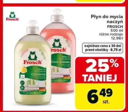 Płyn do mycia naczyń Owoc granatu Frosch