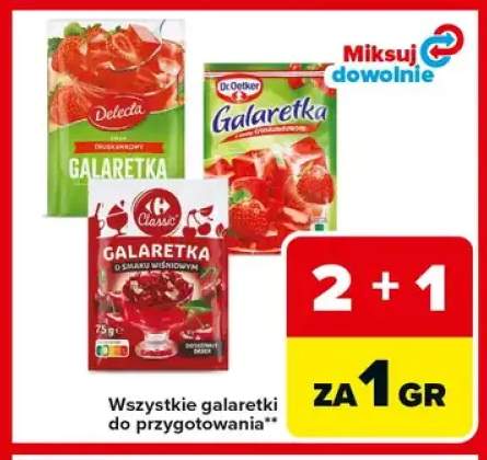 Galaretki do przygotowania